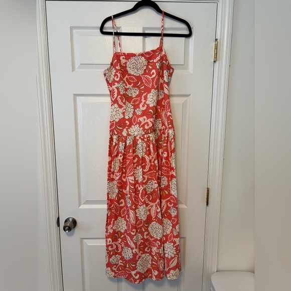 Zara Collection Cotton Linen Blend Bloggers Favorite Midi Dress - Picture 7 of 13